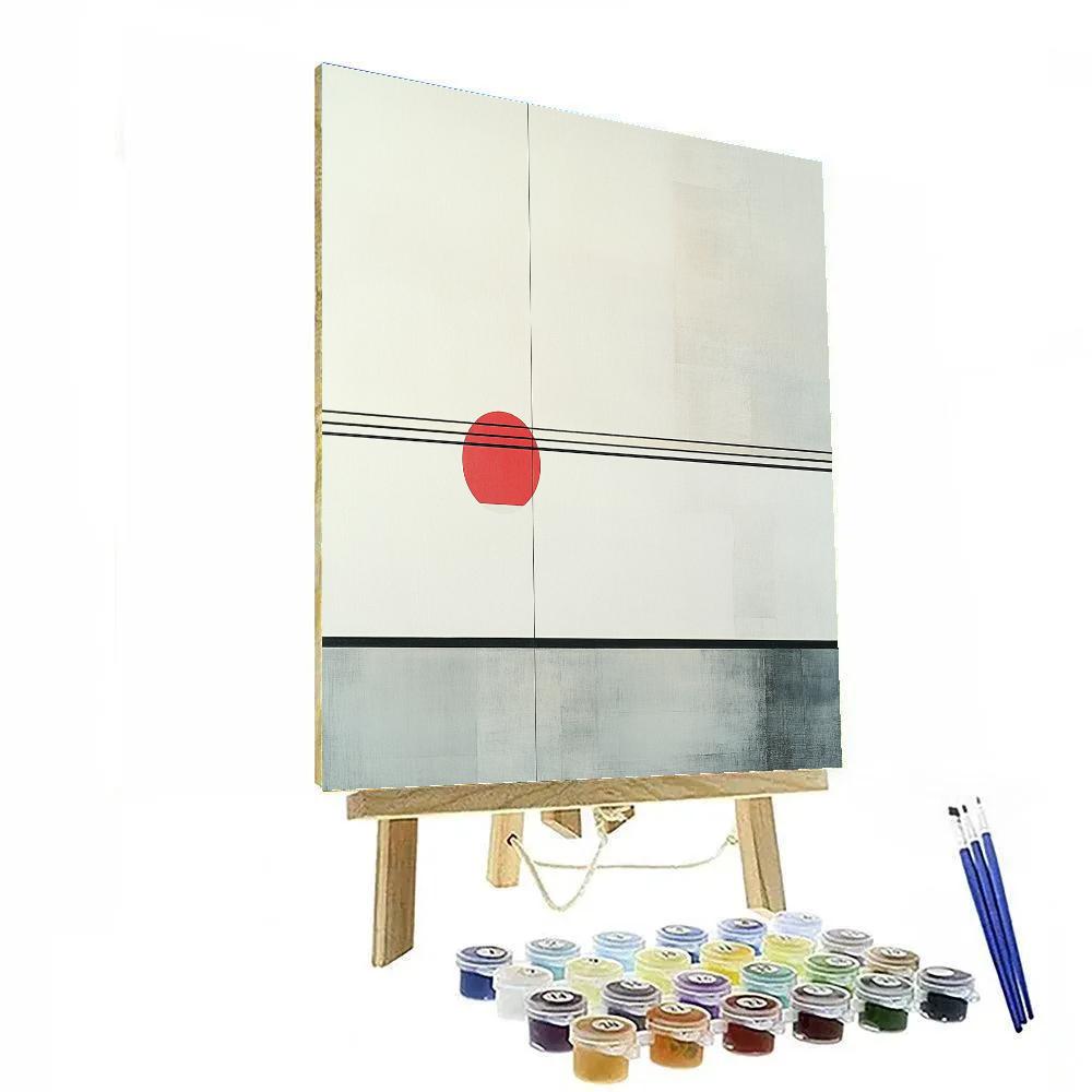 Kazimir Malevich Inspired Quiet Interval paint by numbers