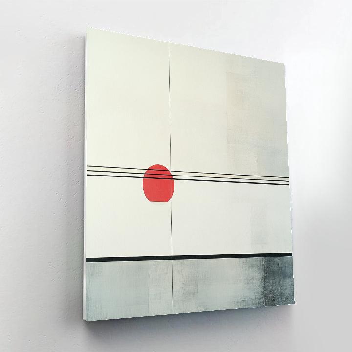 Kazimir Malevich Inspired Quiet Interval paint by numbers