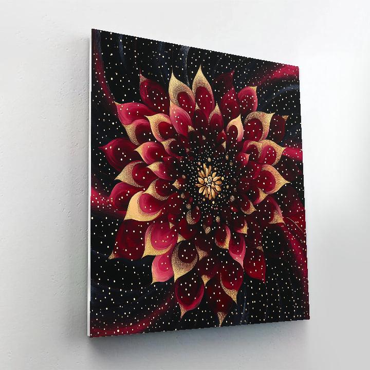 Yayoi Kusama Inspired Cosmic Bloom Paint by numbers kits