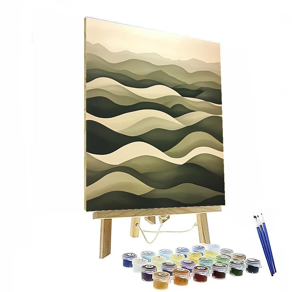 M.C. Escher Inspired Mirrorfold Plains Painting by numbers kit