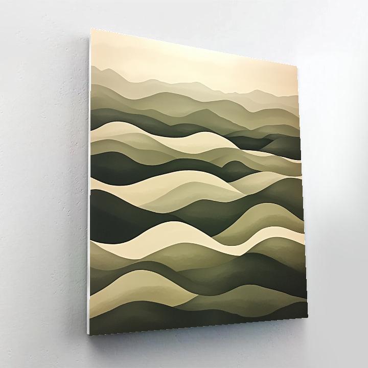M.C. Escher Inspired Mirrorfold Plains Painting by numbers kit
