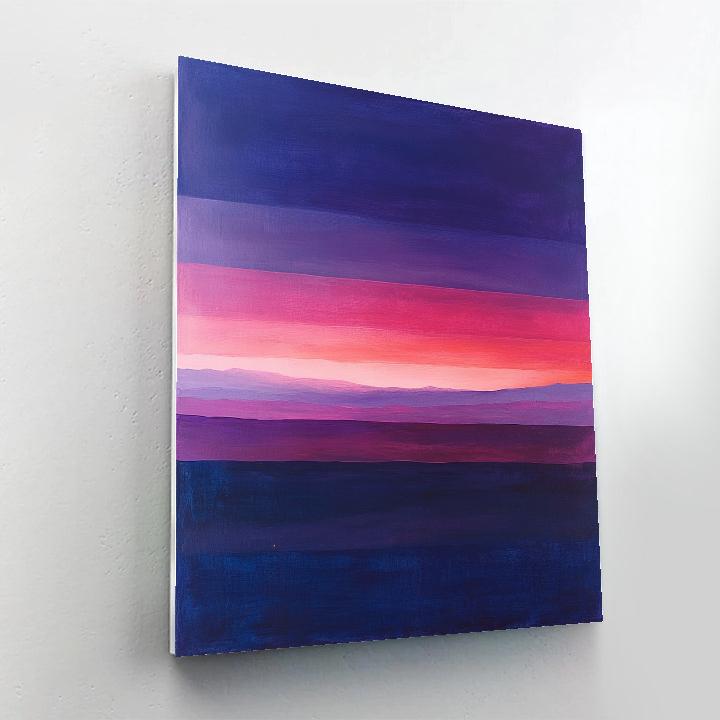 Mark Rothko Inspired Dusk Nebula Painting by numbers kit