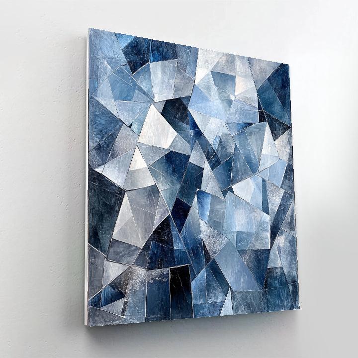 Pablo Picasso Inspired Cubist Crystal Still Life Painting by numbers kit