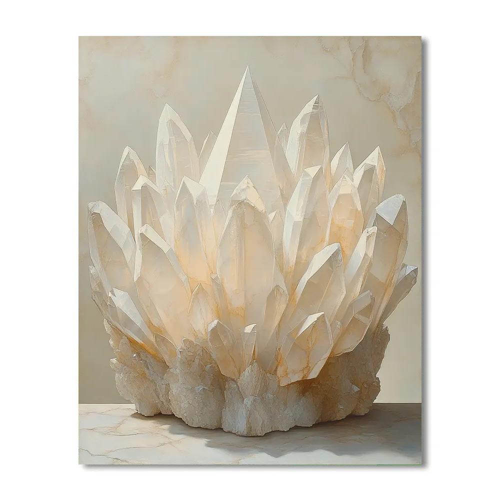 Michelangelo Inspired Crystal Blossom Paint by numbers kits