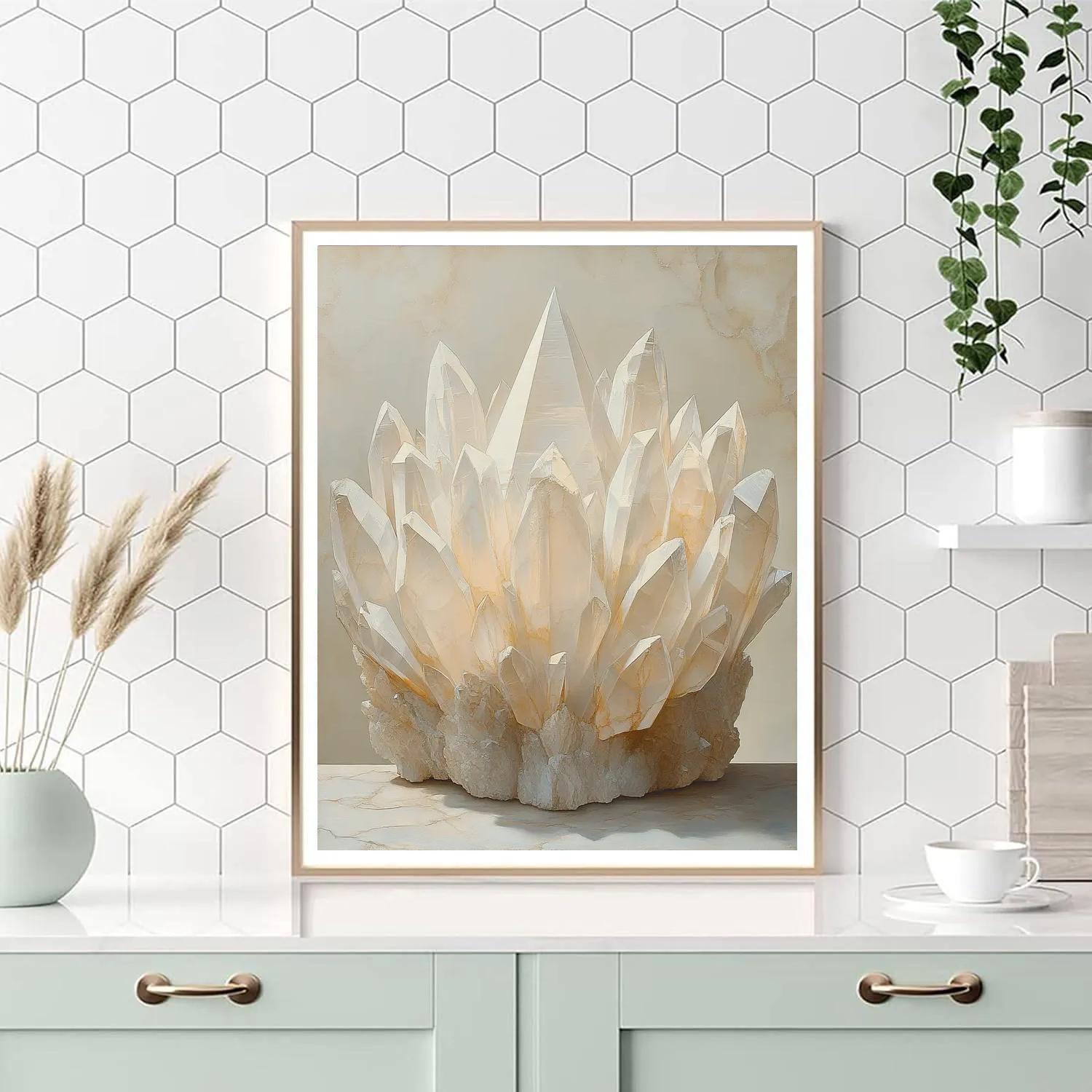 Michelangelo Inspired Crystal Blossom Paint by numbers kits