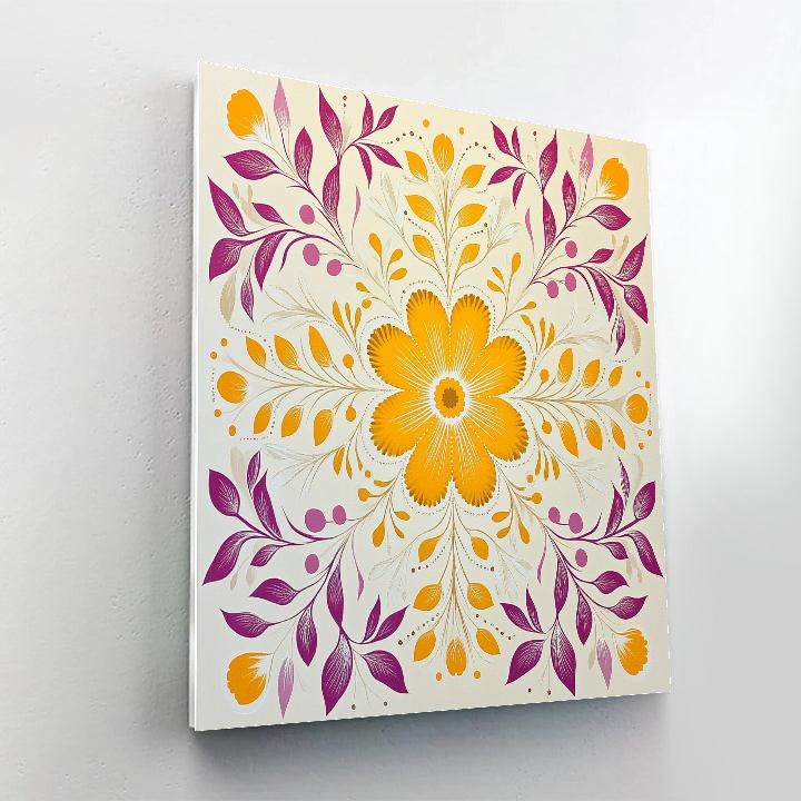 Yayoi Kusama Inspired Mirror Garden Numbered painting kits