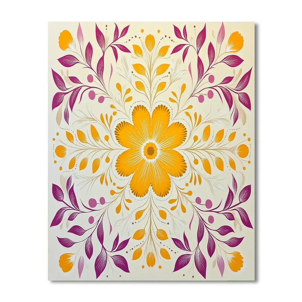 Yayoi Kusama Inspired Mirror Garden Numbered painting kits