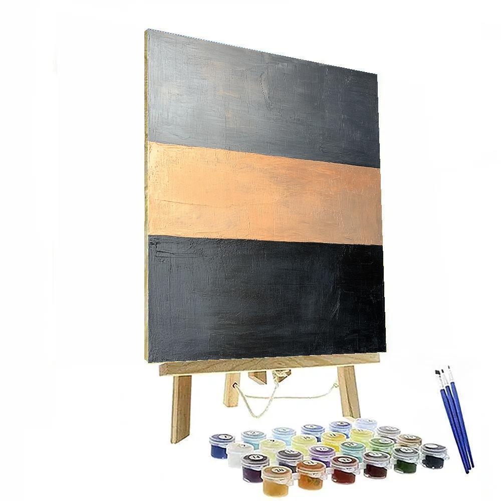 Mark Rothko Inspired Tectonic Silence Numbered painting kits