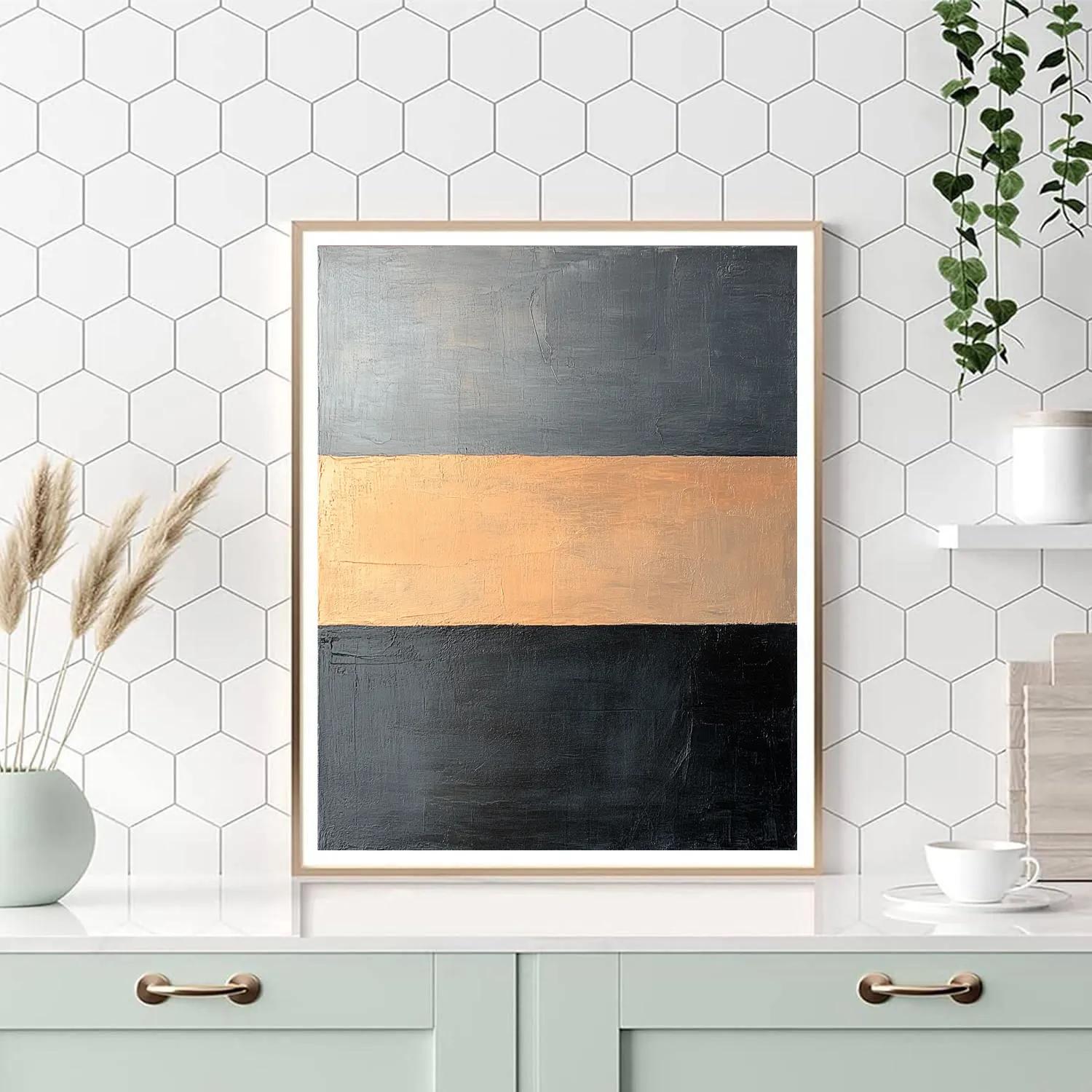 Mark Rothko Inspired Tectonic Silence Numbered painting kits