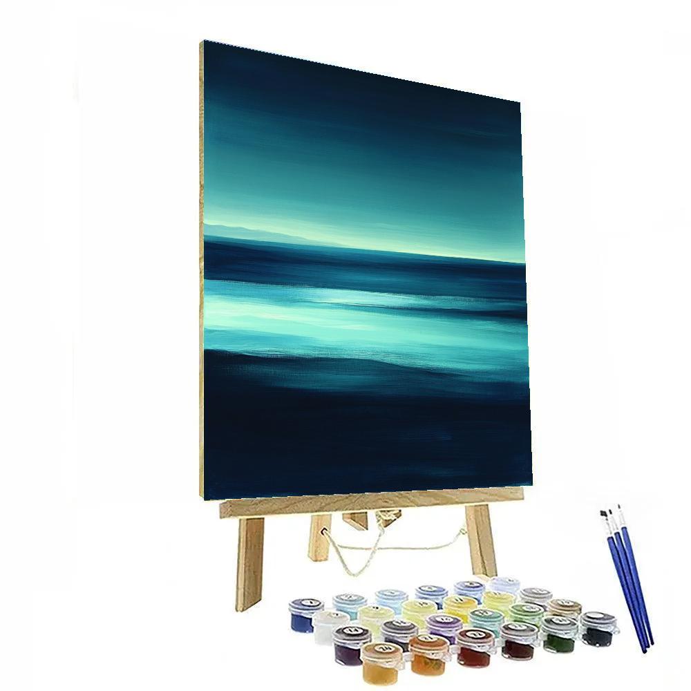 Mark Rothko Inspired Oceanic Depths Painting by numbers kit