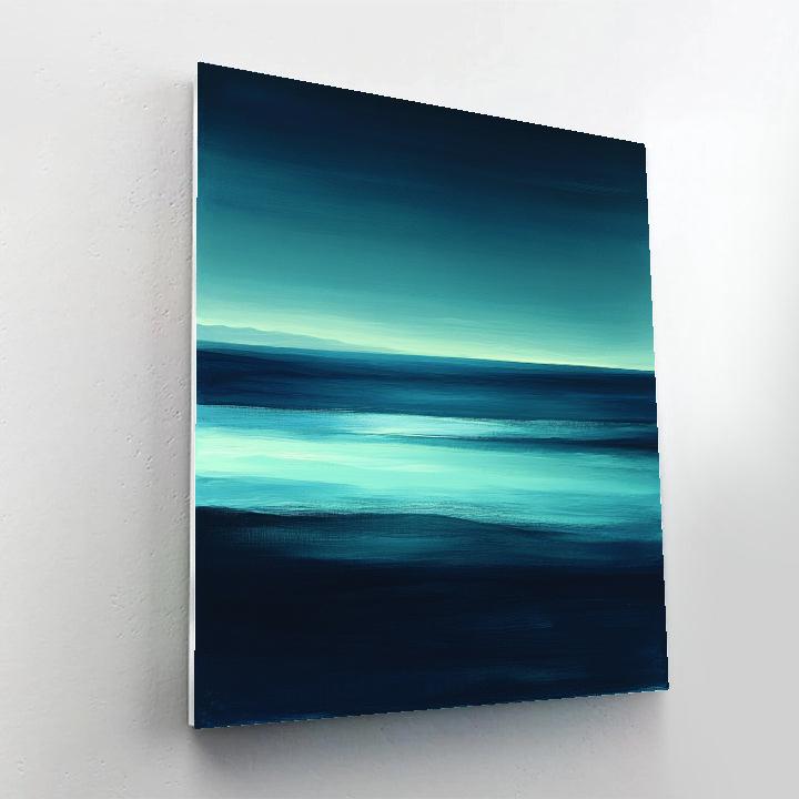 Mark Rothko Inspired Oceanic Depths Painting by numbers kit