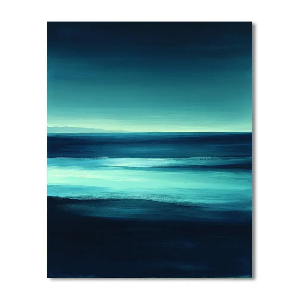 Mark Rothko Inspired Oceanic Depths Painting by numbers kit