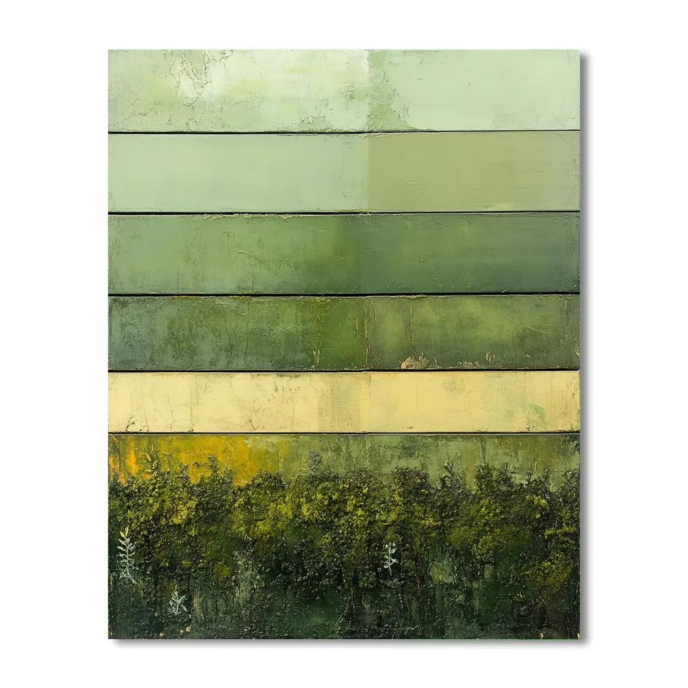 Mark Rothko Inspired Verdant Twilight Painting by numbers kit