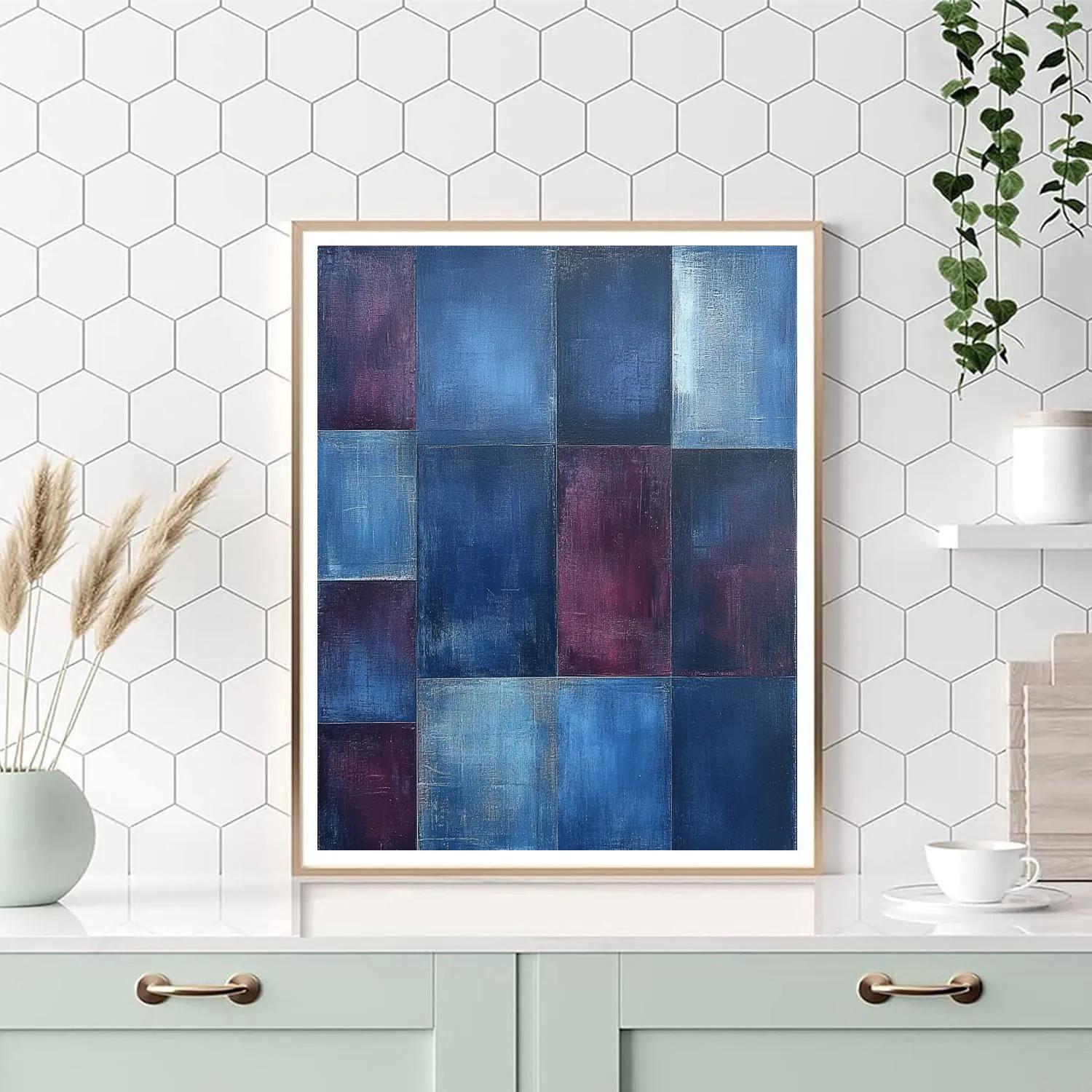 Mark Rothko Inspired Cosmic Tranquility Paint by numbers art