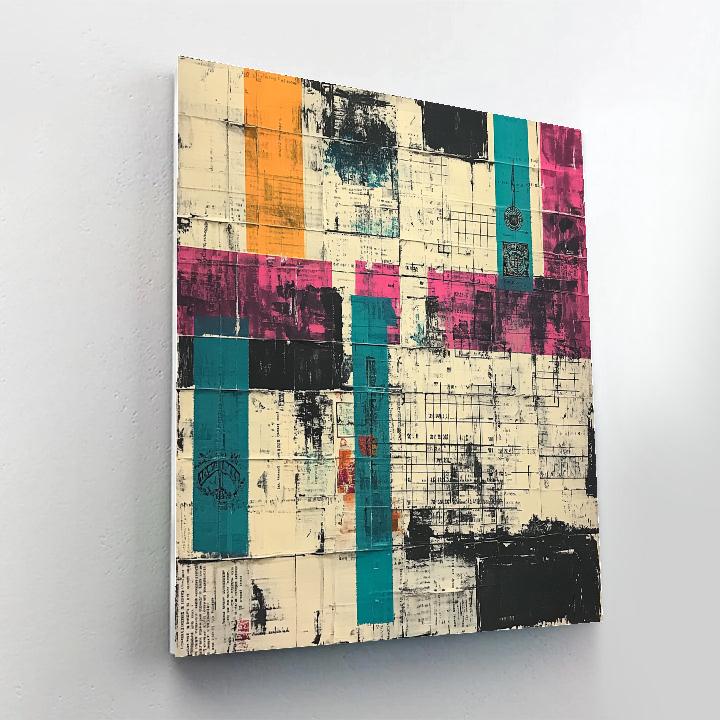Jean-Michel Basquiat Inspired Memory Archive Painting by numbers kit