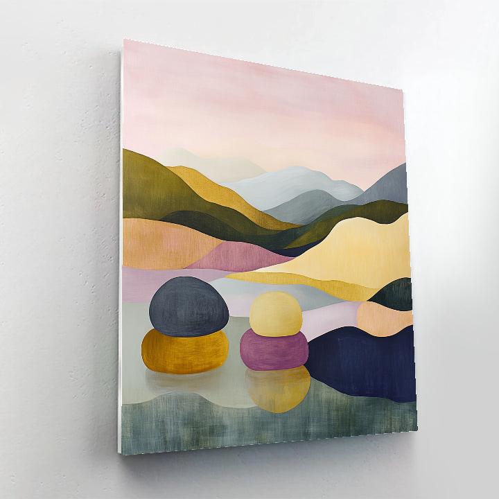 Paul Cézanne Inspired Still Atmosphere paint by number