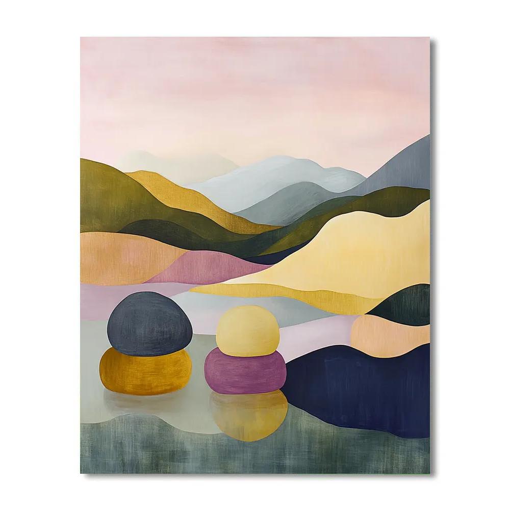 Paul Cézanne Inspired Still Atmosphere paint by number