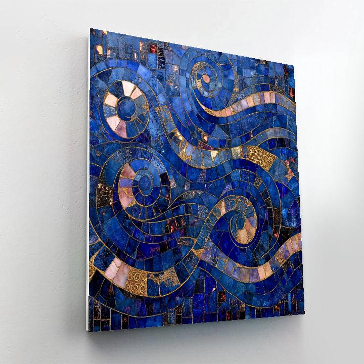 Gustav Klimt Inspired Eternal Mosaic Paint by numbers kits