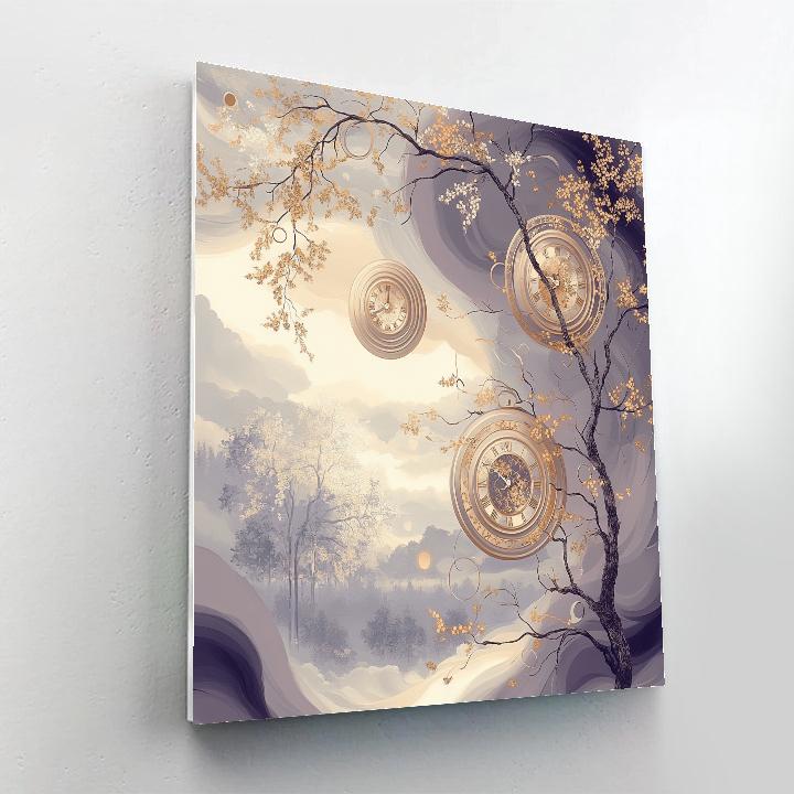 Gustav Klimt Inspired Whispers Of Time Numbered painting kits