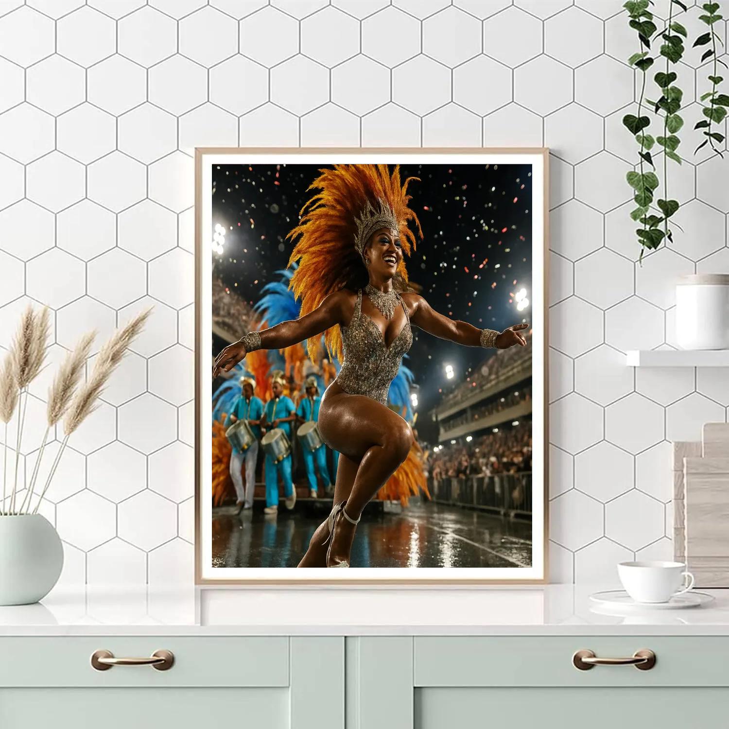 Rio Night Carnival Parade Painting by numbers kit