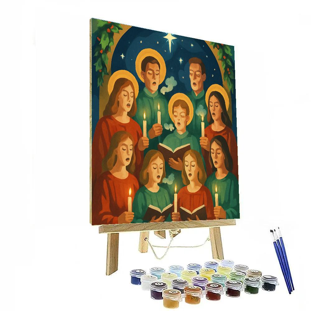 Midnight Starlight Choir Paint by numbers kits
