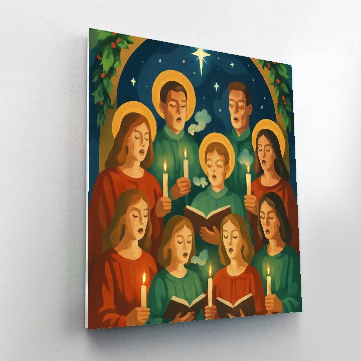 Midnight Starlight Choir Paint by numbers kits