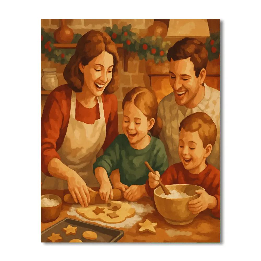 Baking By Garland Light painting number kit