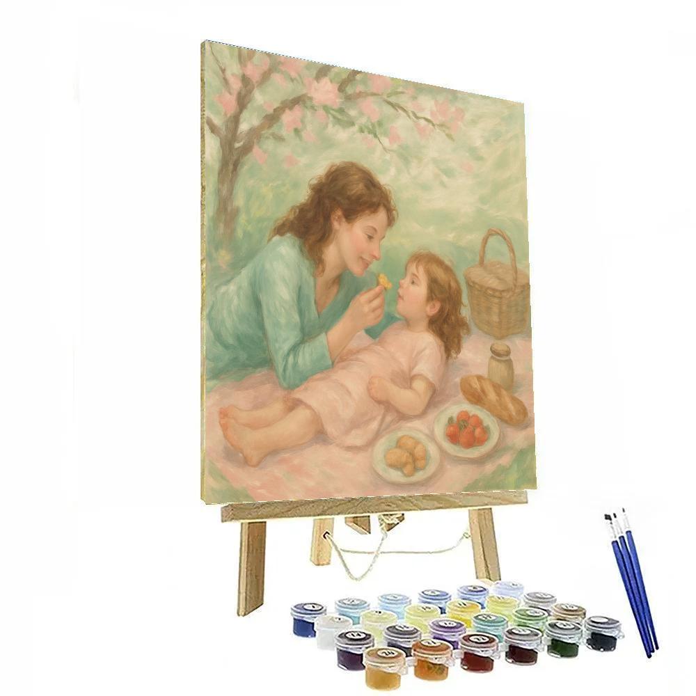 Picnic Blanket Portrait Paint by numbers kits