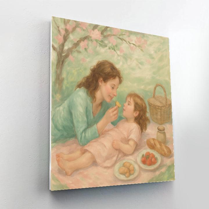 Picnic Blanket Portrait Paint by numbers kits
