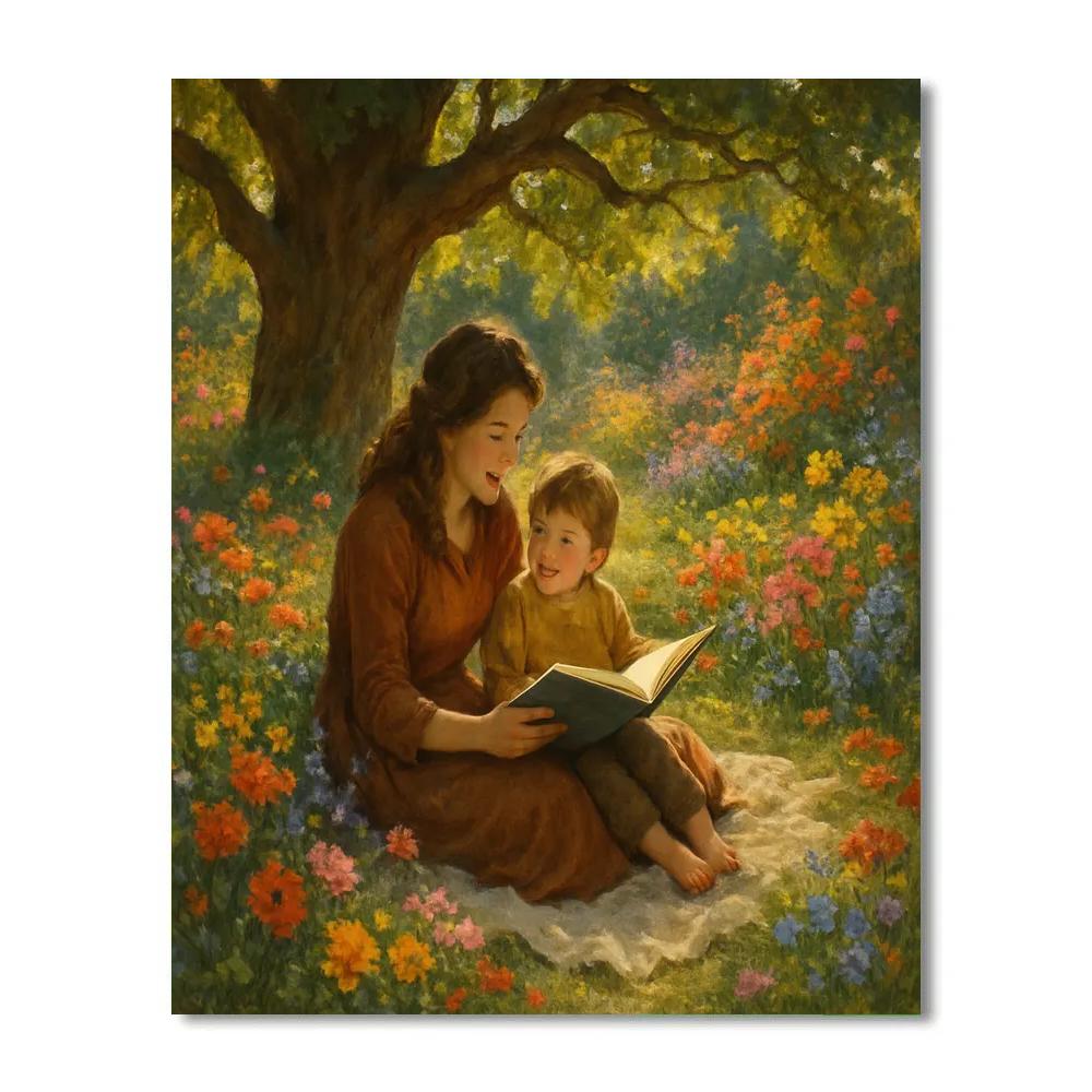 Garden Of Tender Stories paint by number