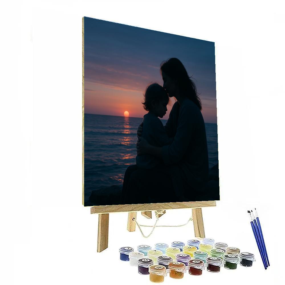 Quiet Moments By The Seaside paint by numbers