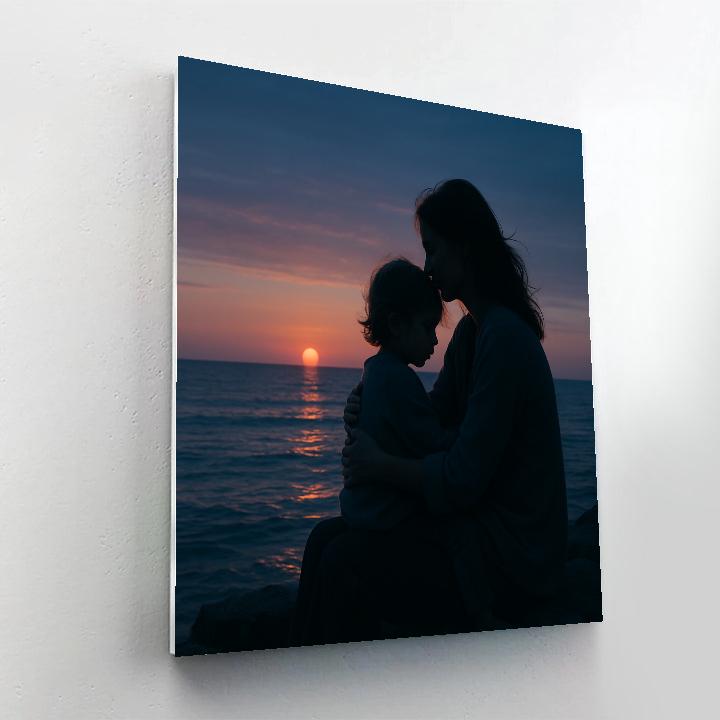 Quiet Moments By The Seaside paint by numbers