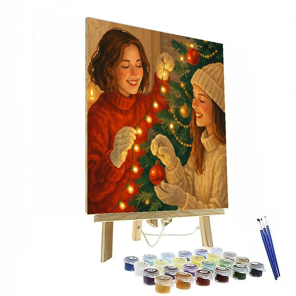 Ornamenting Joy painting number kit