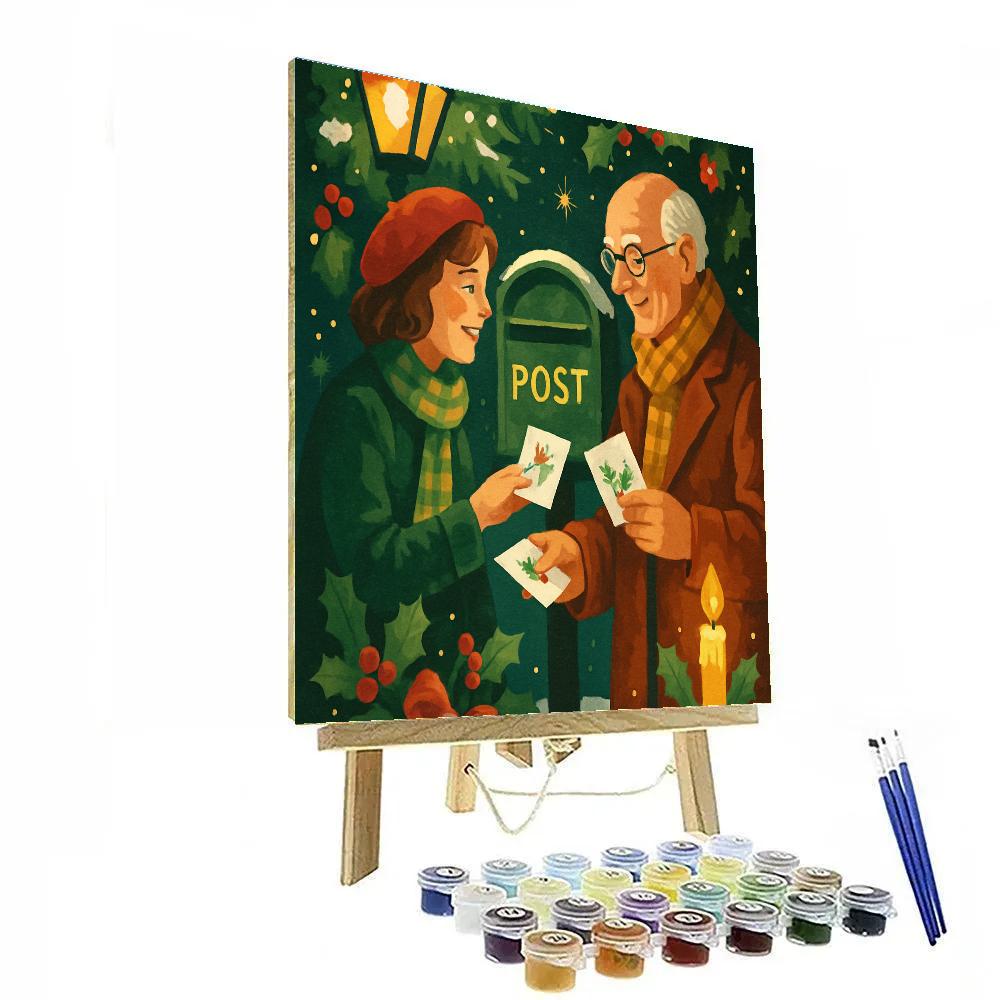 Midnight Mail Paint by numbers kits