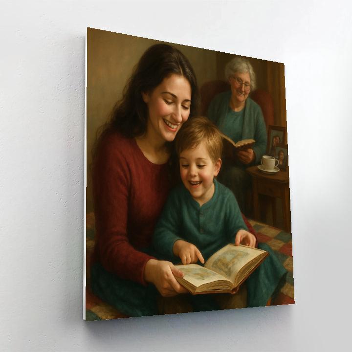 Generations Quilt Storytime painting number kit