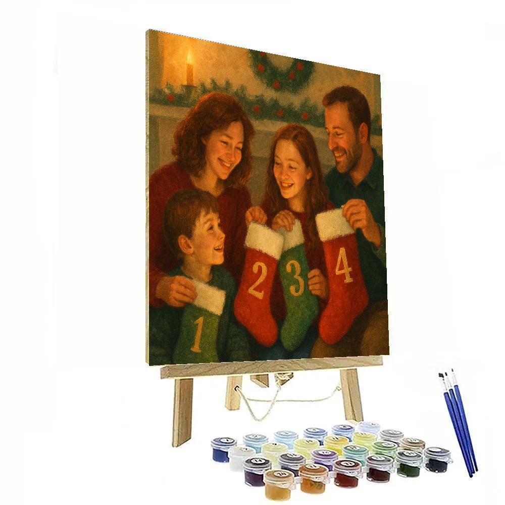 Stocking Exchange Number painting
