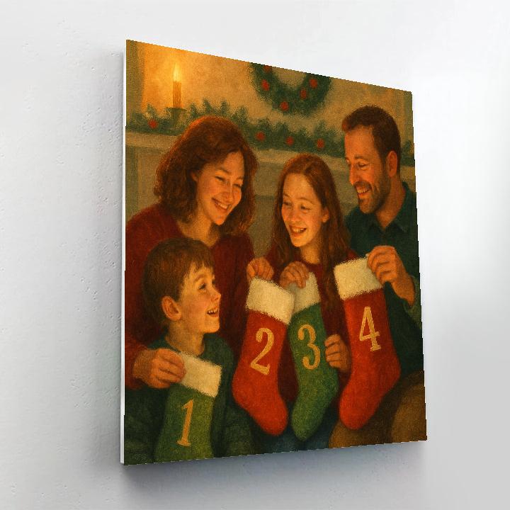 Stocking Exchange Number painting