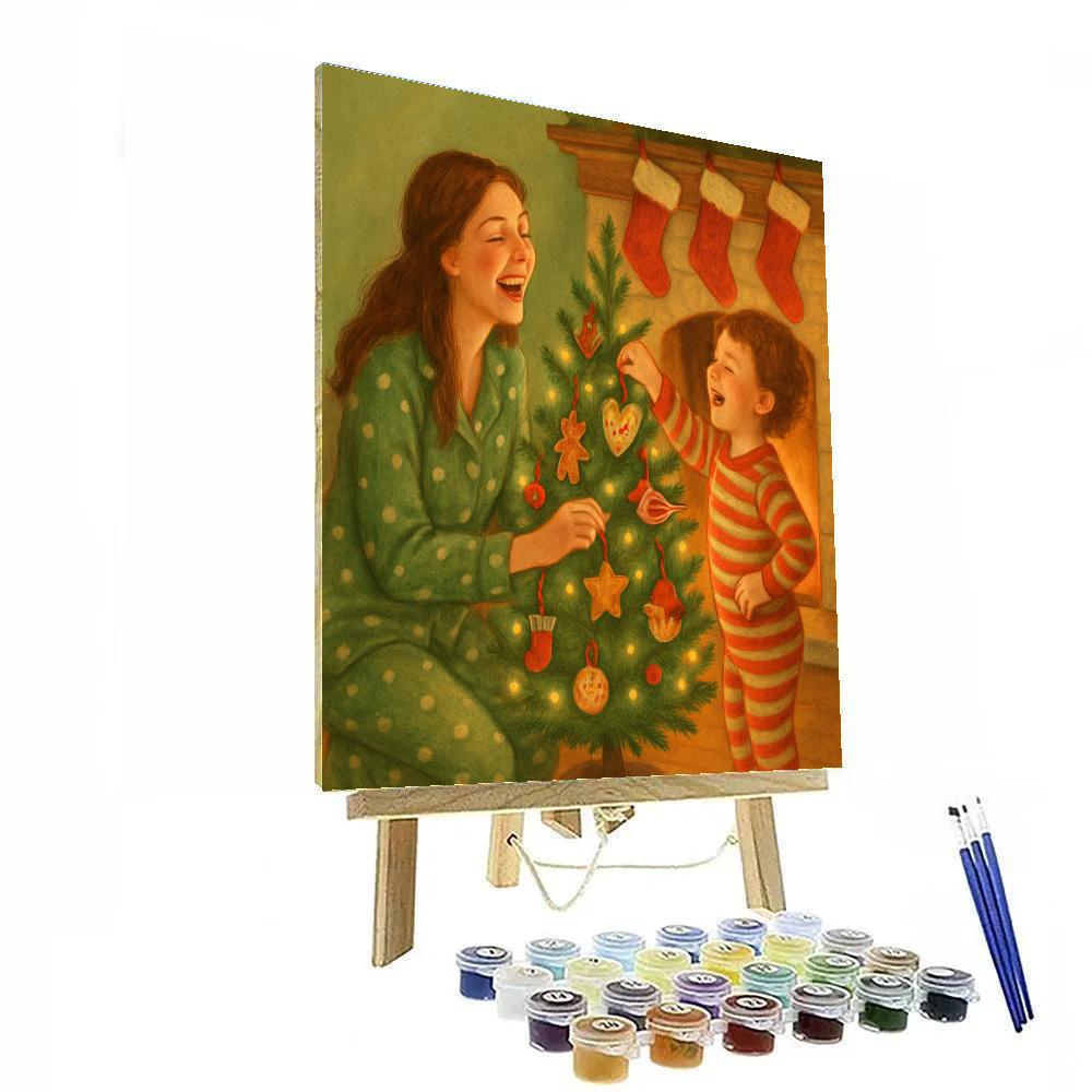 Pajama Tree Decorating Paint by numbers kits