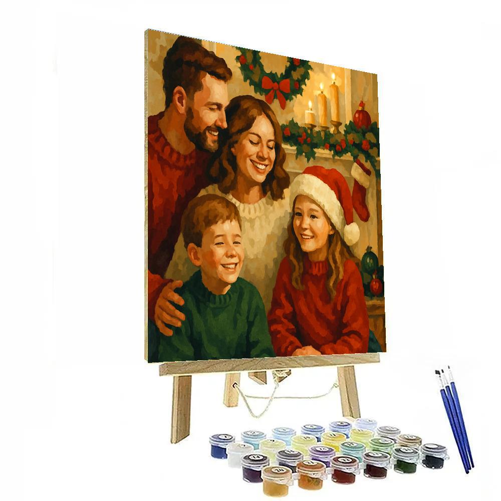 Holly Jolly Hearth paint by color