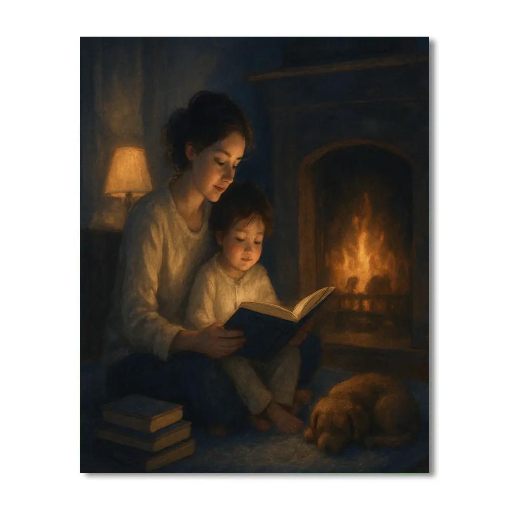 Whispered Stories At Twilight Paint by numbers kits