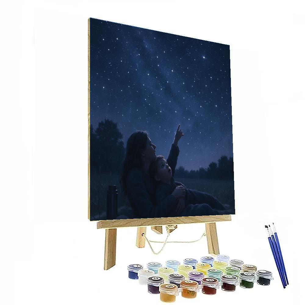 Stargazing Blanket Promise painting number kit
