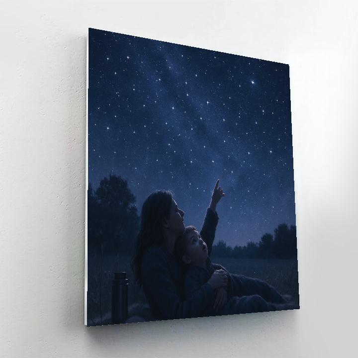 Stargazing Blanket Promise painting number kit