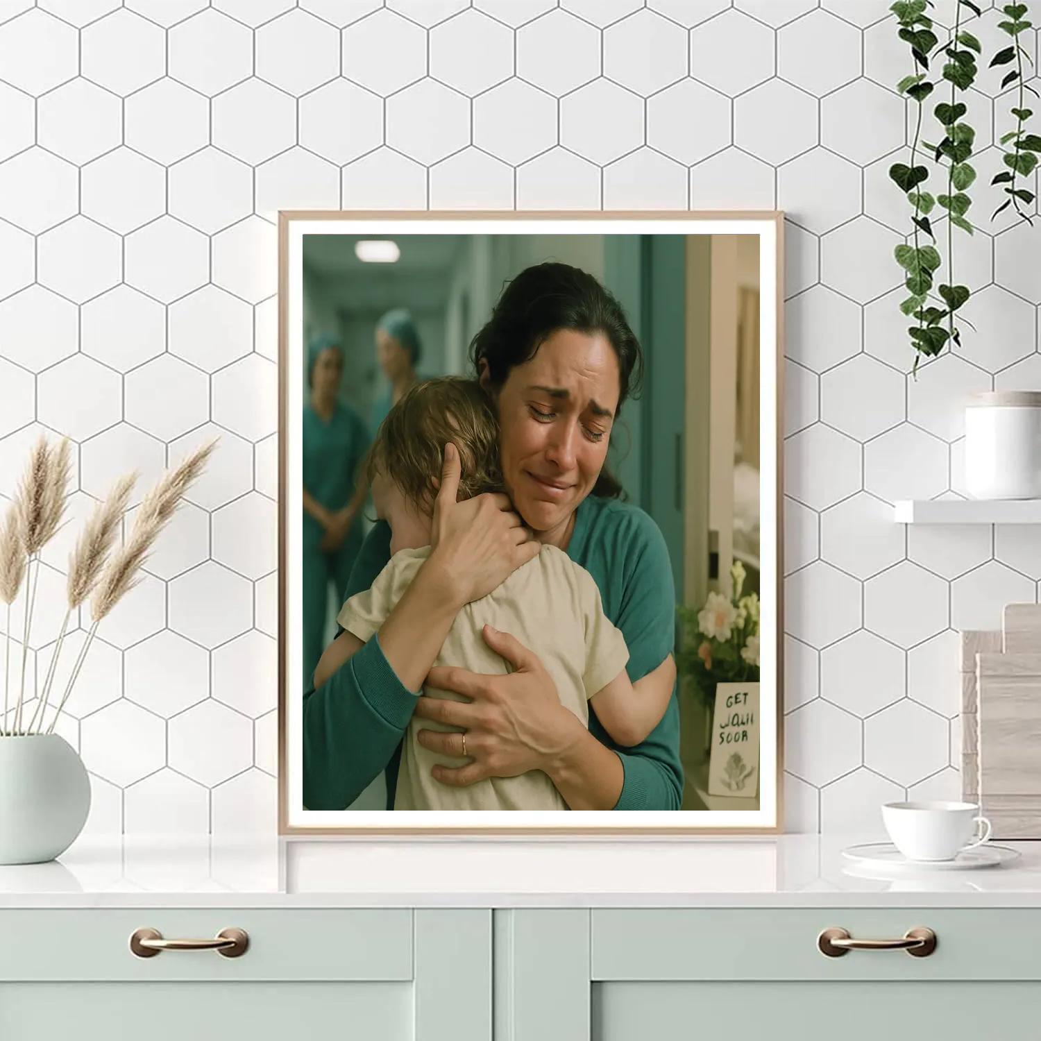 Hospital Reunion Relief Paint by numbers art