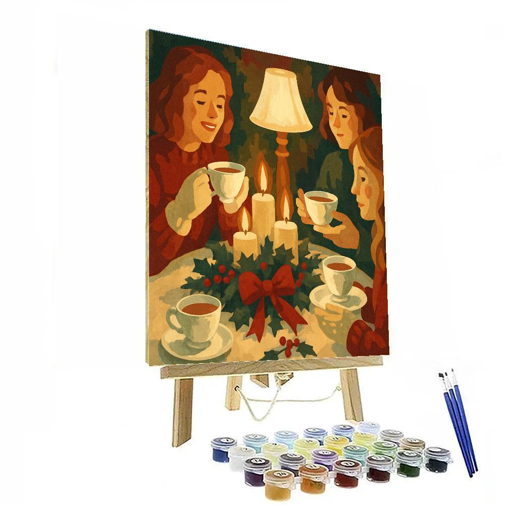 Midwinter Tea paint by color