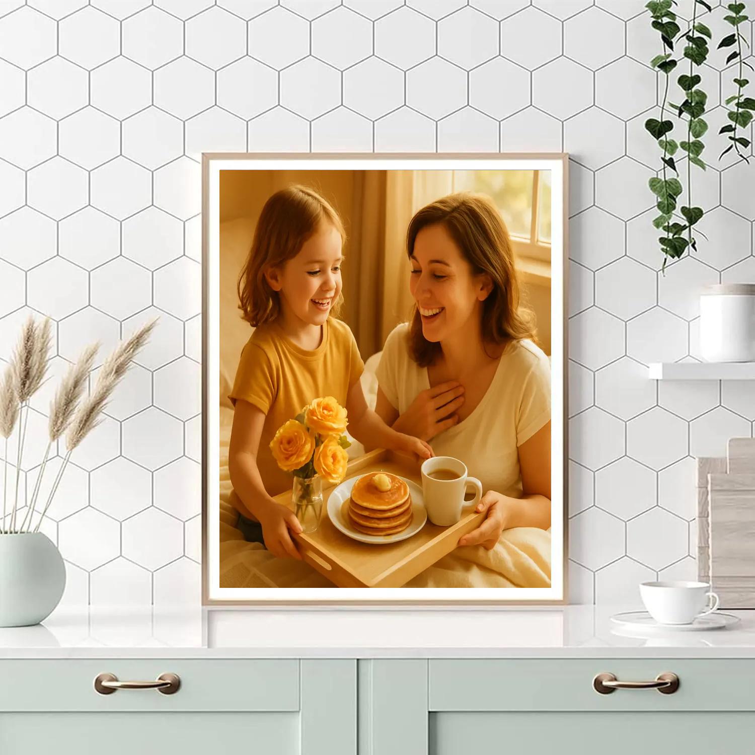 Hospitality Breakfast Surprise painting number kit