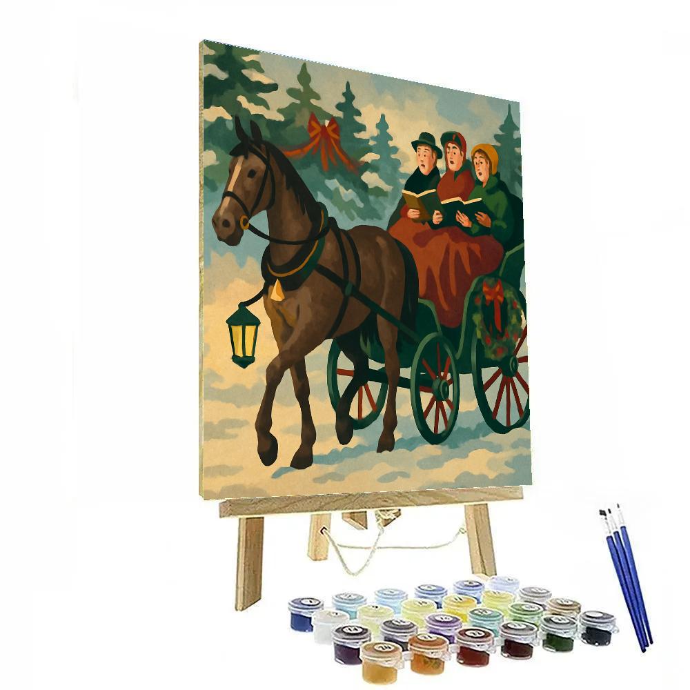 Carriage Of Carols Number painting