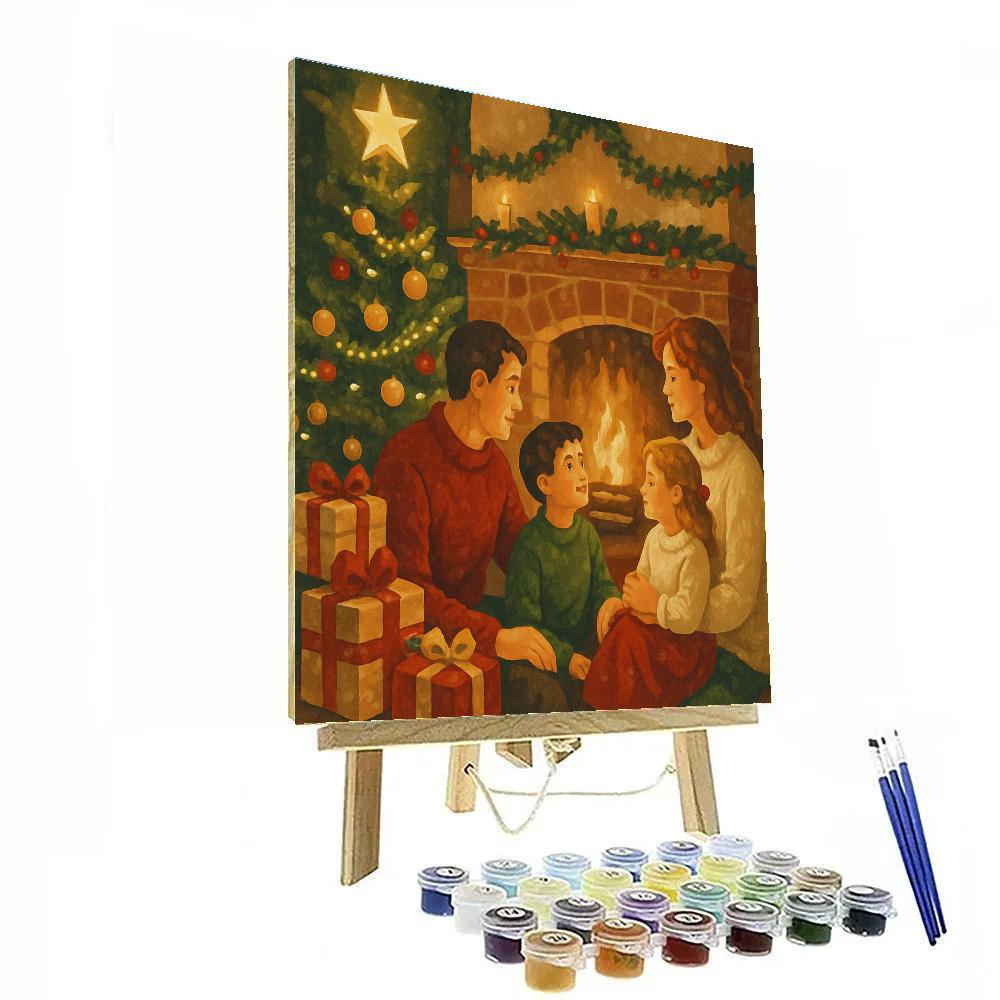 Gifts Beneath The Star paint by color