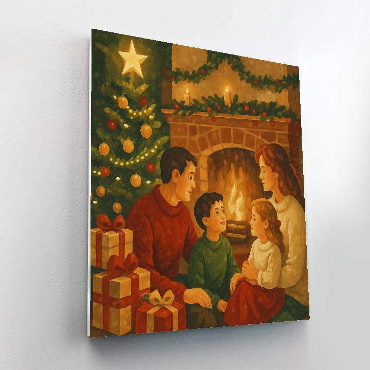 Gifts Beneath The Star paint by color