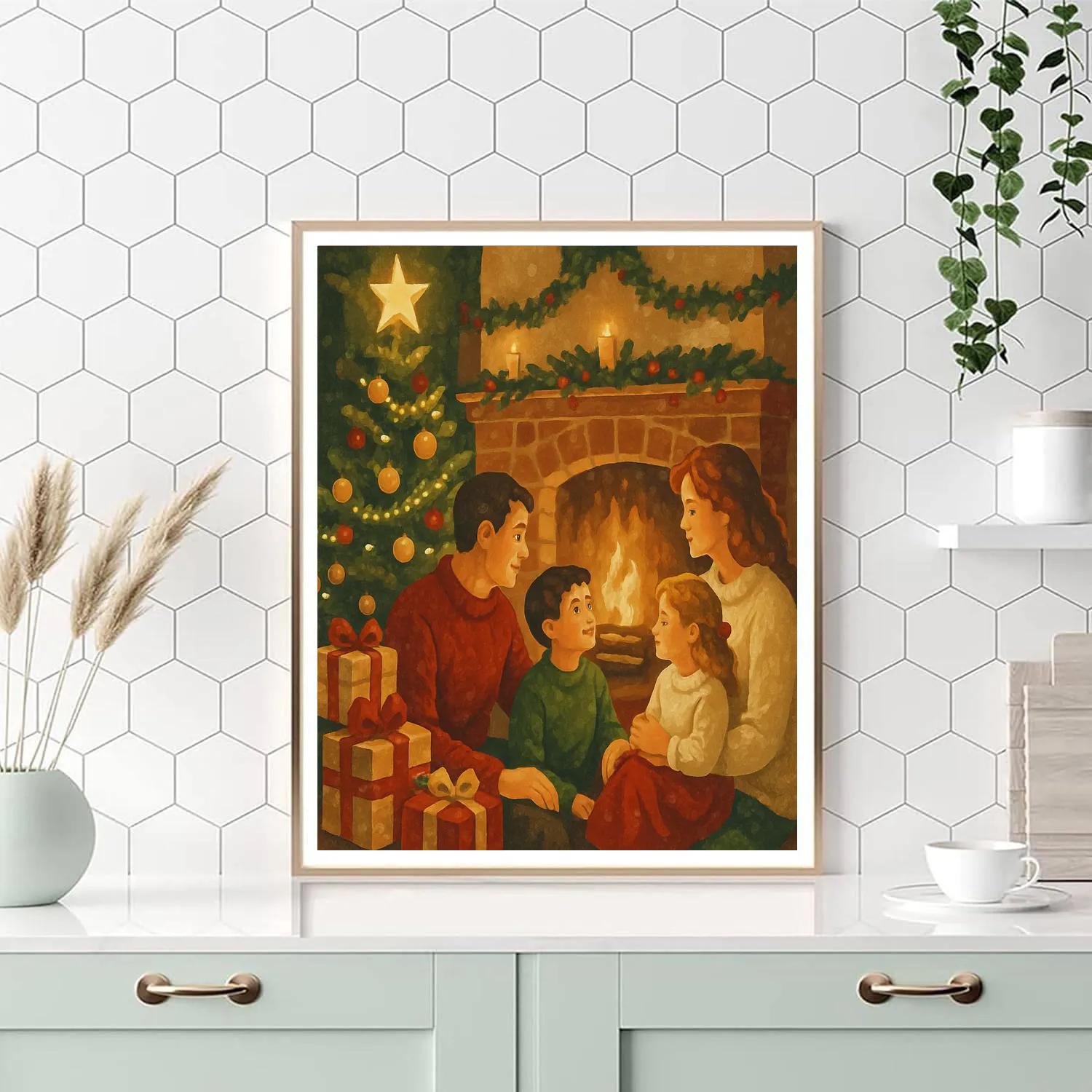 Gifts Beneath The Star paint by color