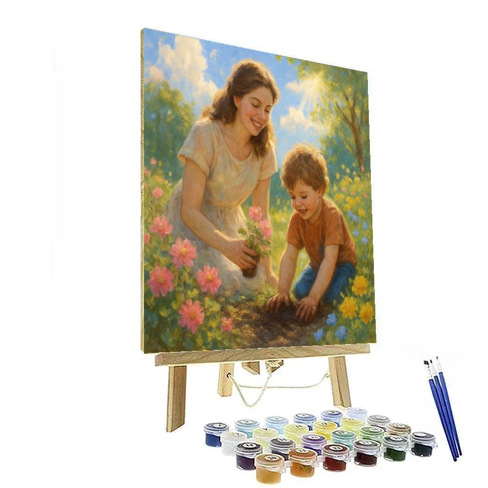 Nurtured By Nature Numbered painting kits